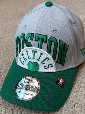 New Era Boston Celtics 39THIRTY Tip Off 2023 Stretch Fit Hat Small-Medium NWT